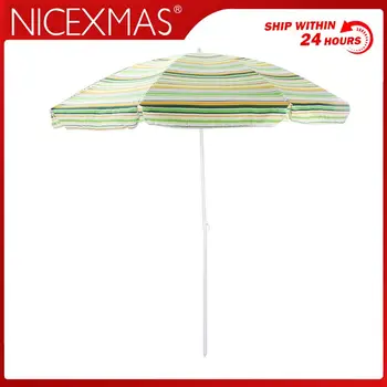 

2 Meters High Outdoor Beach Camping Fishing Umbrella Fold Sun Protection Anti UV Sunshade Umbrella Waterproof Awning Umbrella