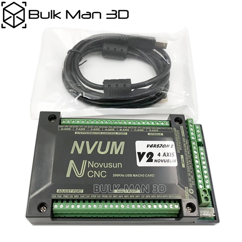 NVUM 3/4/5/6 осевой ЧПУ гравер Mach3 USB карта 300 кГц сверлильный станок с контроля