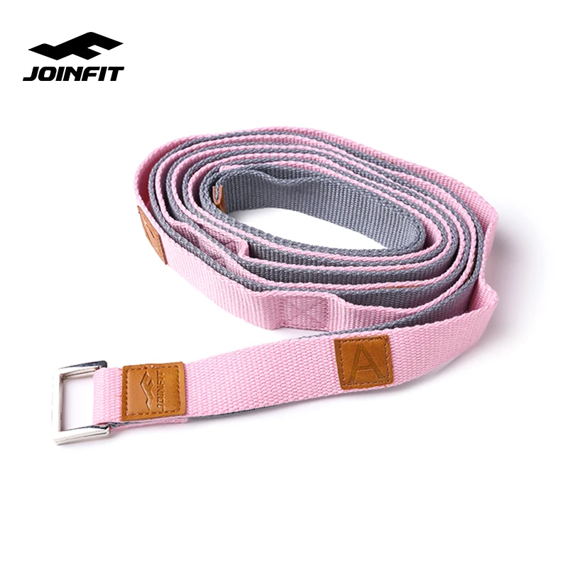 JOINFIT Высокое качество 100% хлопок Йога Регулируемый Фитнес Эластичный Ремни для