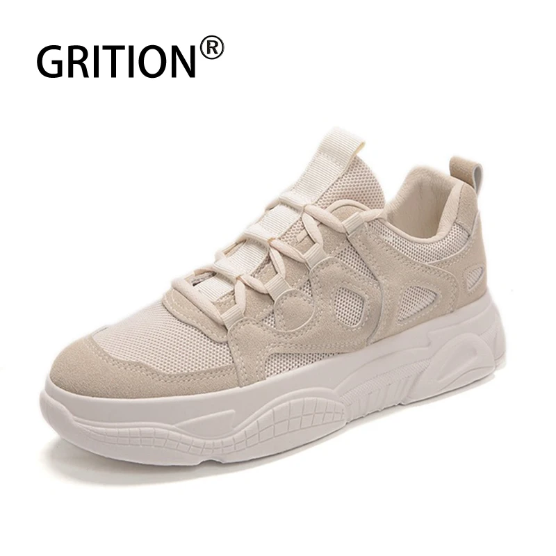 GRITION женская спортивная обувь для бега высокого качества дышащая сетчатая с