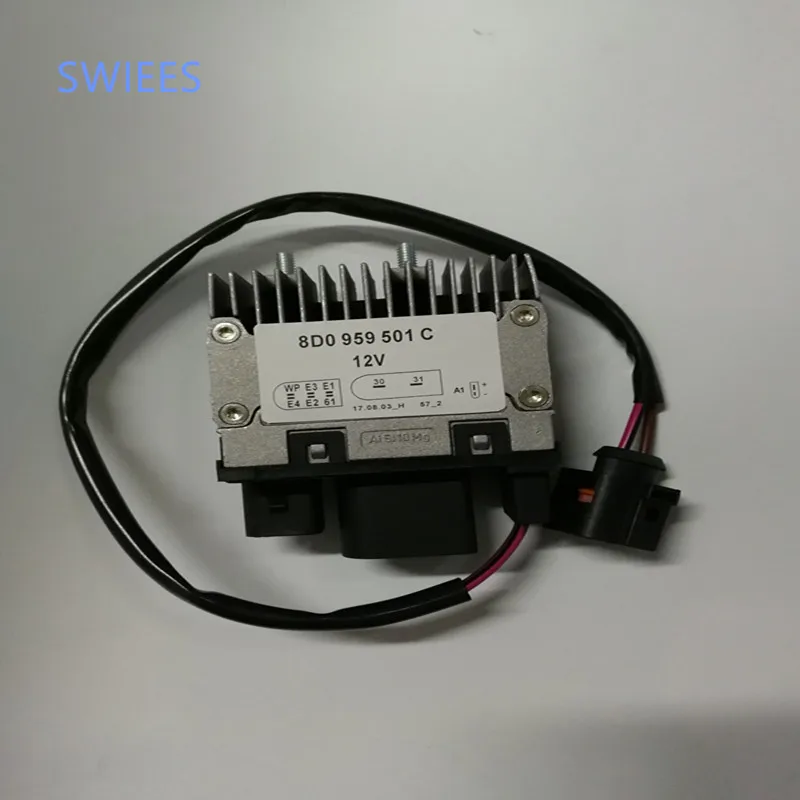 SWIEES для модуля блока управления вентилятором VW Passat B5 8D0959501C 8D0959501D 8D0 959 501C 501A|Деталь