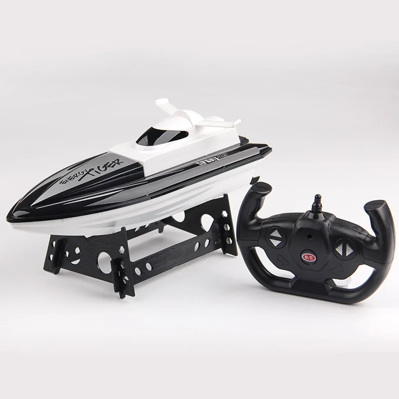 

Six And Seven Eight Toy Factory Tiger Force 301 Remote Control Boat Toy Electric 2.4G Remote Control High Speed Boat