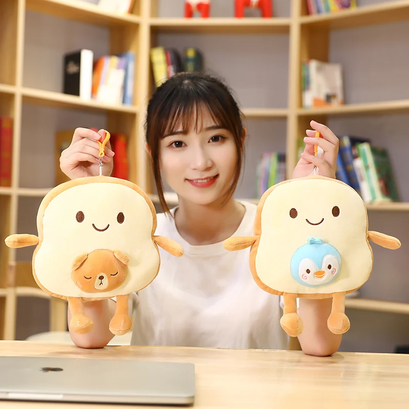 20 см большой мягкий аромат нарезанный хлеб тостов детская игрушка подушка для