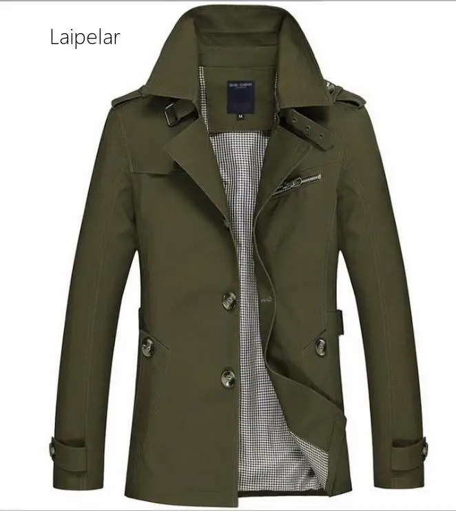 Laipelar New 2020 Trench Coat Mens Jacket 5XL Autumn Long Coat Mens OverCoat Slim Fit Brand Clothing Windbreaker Male Business Laipelar New 2020 Trench Coat Mens Jacket 5XL Autumn Long Coat Mens OverCoat Slim Fit Brand Clothing Windbreaker Male Business