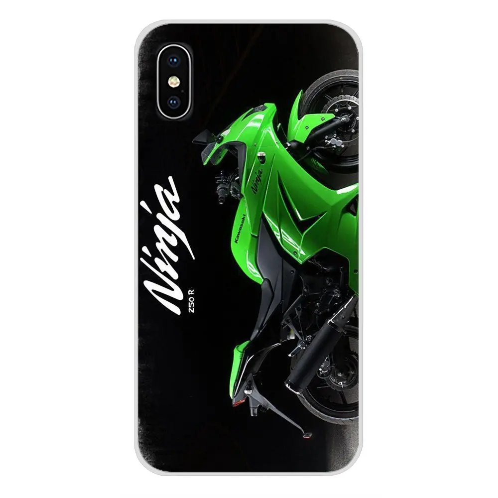 Kawasaki Ninja Zx R спортивные мотоциклетные Чехлы для мобильных телефонов для Apple IPhone X XR XS MAX 4 4s 5 5S 5C SE 6 6S 7 8 Plus ipod touch 5 6 - Цвет: images 10