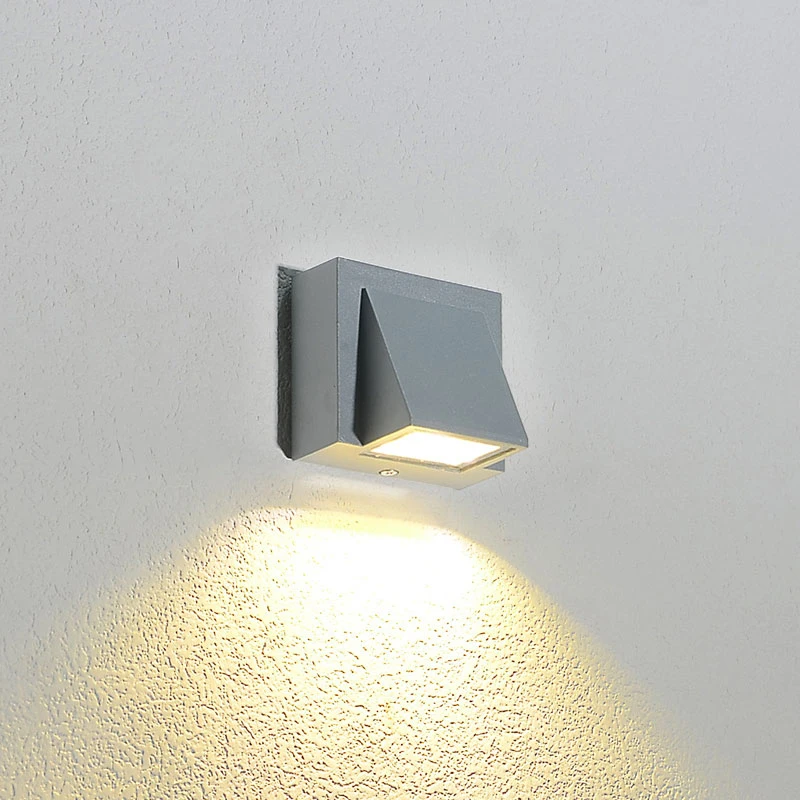Modern Minimalist Wall Lamp LED Aluminium Sconce IP65 Waterproof Home Stairs Bedroom Bedside Bathroom Wall Light Decor