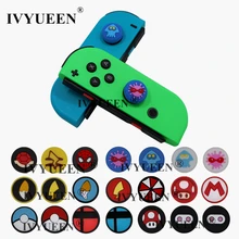 IVYUEEN, 2 шт., аналоговые захваты для Nintendo doswitch Lite NS Mini JoyCon, джойстик, колпачок, джойстик, крышка