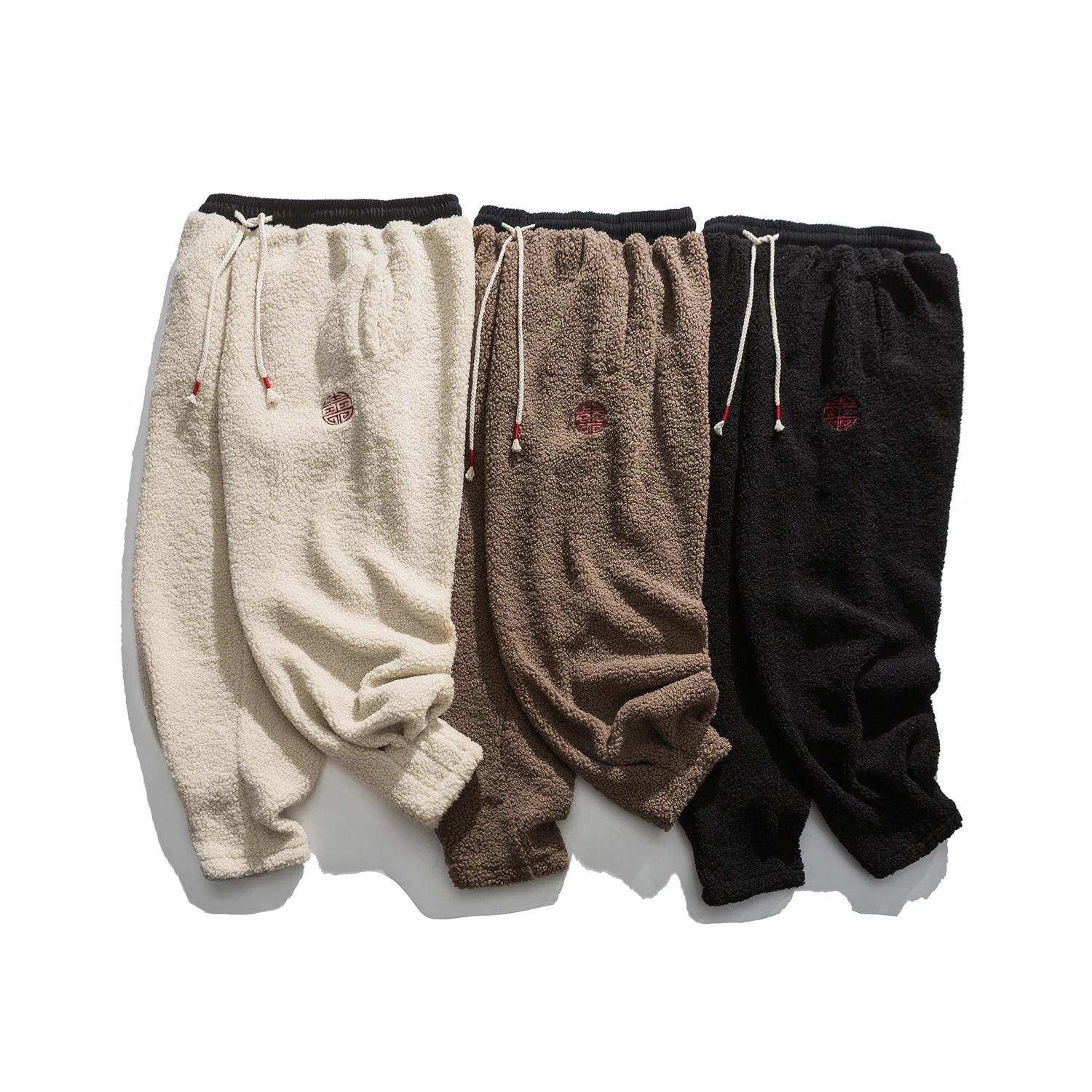 Men's Autumn Winter Harem Jogging Pants