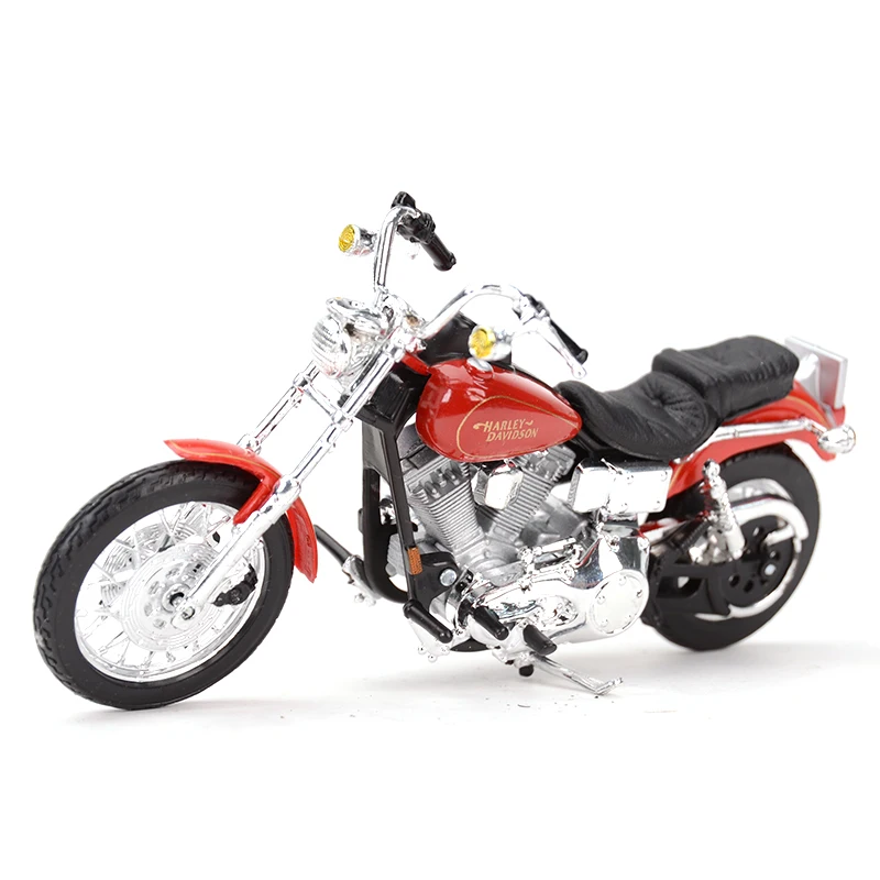 Maisto 1:18 Harley-Davidson 1997 FXDL Dyna Low Rider Die Cast Vehicles Collectible Hobbies Motorcycle Model Toys