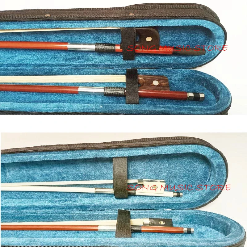 Caixa de Arco de Violino com Dois Madeira + Tela Produção em Atacado Caixa de Arco de Violoncelo Pacotes Baixo - Image 2