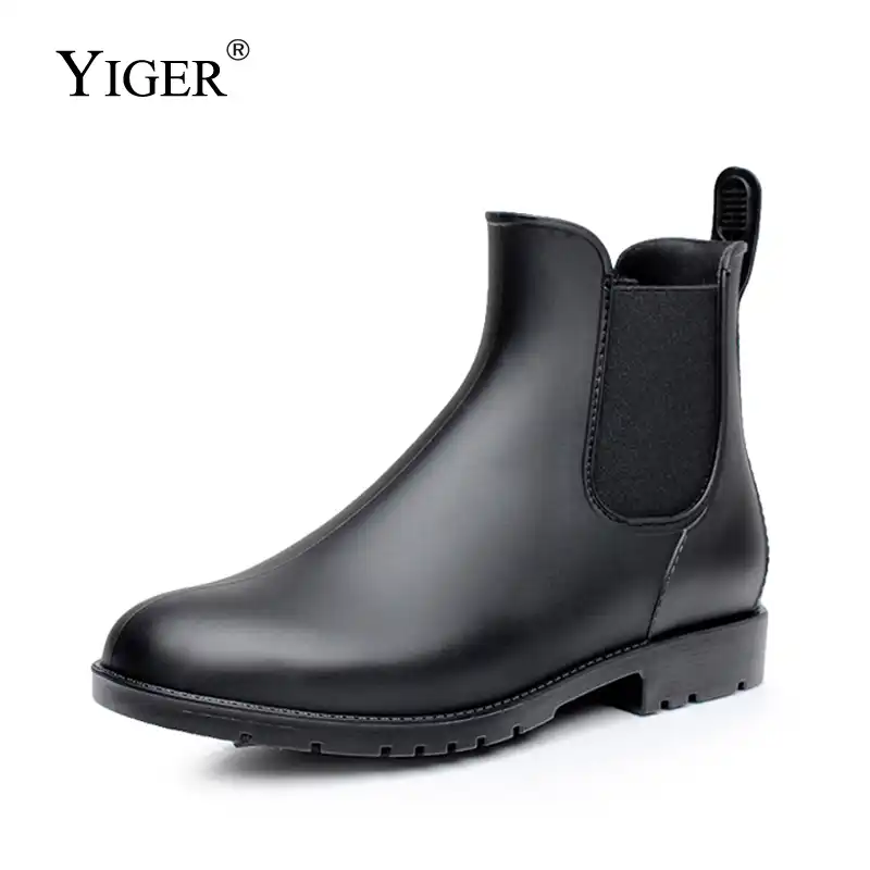 botas de lluvia hombre de vestir