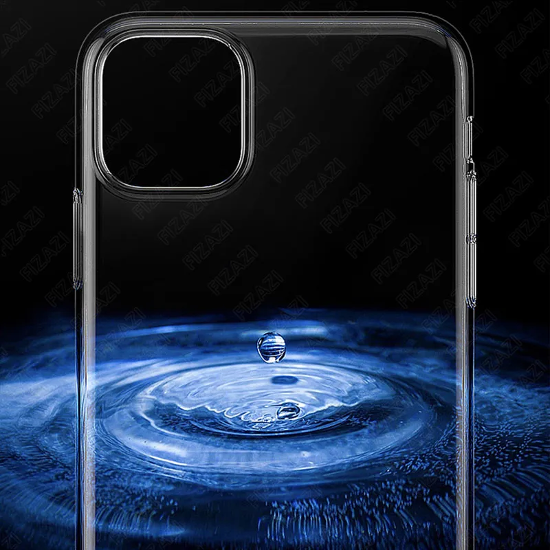 Прозрачный чехол для iphone 11, противоударный силиконовый чехол для iphone 11 Pro Max, мягкий чехол из ТПУ для iphone X, XR, XS, прозрачный чехол
