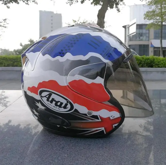 ARAI новые мотоциклетный шлем для гонок шлем для верховой езды половина шлем обувь для мужчин и женщин Защита от солнца защитное оборудование