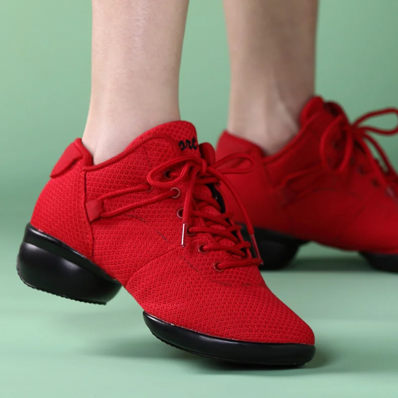 Обувь для джазовых танцев на шнуровке; мягкие балетные кроссовки для джазовых танцев; цвет черный, коричневый; обувь для мужчин и женщин;