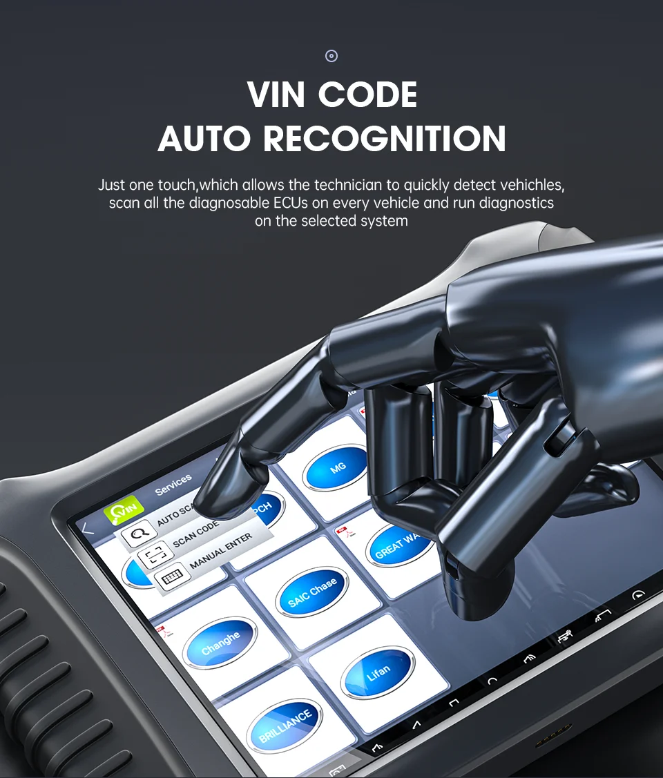 XTOOL A80 Pro OBD2 Automotive Scanner With ECU
