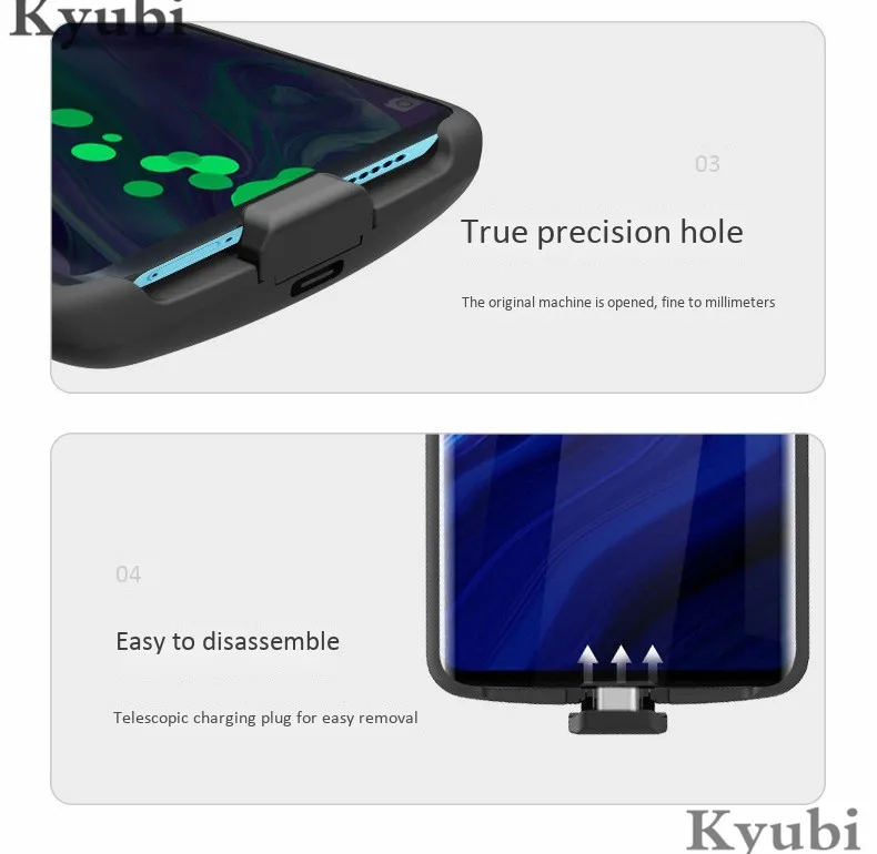 5000 мАч чехол для внешнего зарядного устройства для huawei P30 портативный беспроводной Чехол для зарядки аккумулятора для huawei P30 2в1