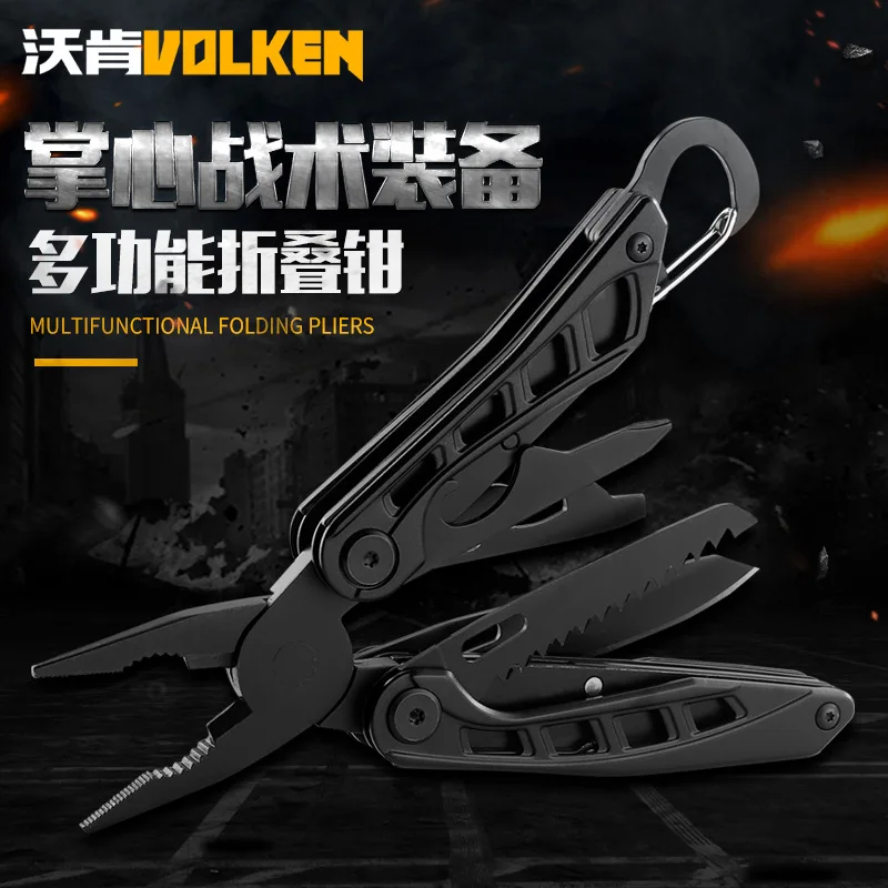 New multi-function tool pliers outdoor camping gadget portable multi-function tool pliers factory survival tool