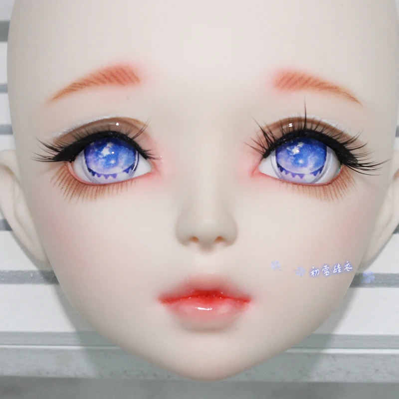 1/6 1/4 1/3 BJD аксессуары кукла полусферический глазный шар пластиковый мультфильм глаз для BJD/SD, не включает кукольную голову и другие E2553