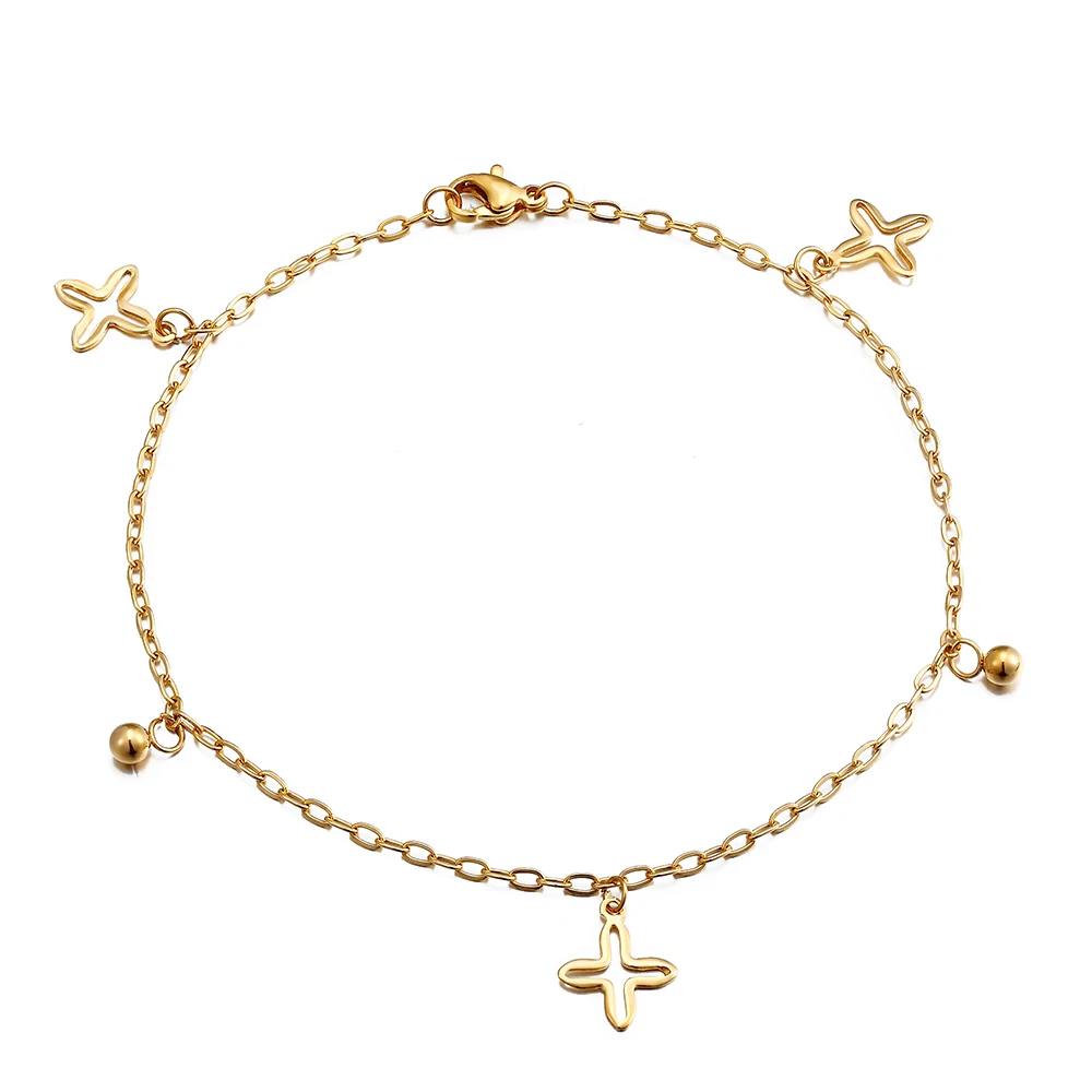 Летняя Пляжная мода браслет с перекрестными ремешками на лодыжке сандалии ноге