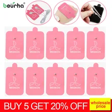 Электронный Массажный коврик большого размера для спины и шеи, цифровой массажер для терапии, электронный массажер для шейного позвонка, розовый Массажер для здоровья