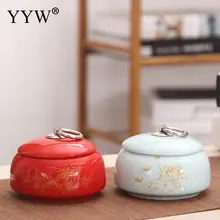 150 мл Баночки в форме барабана, коробка для чая, конфет, печенья, цветов, чайная банка, чехол для хранения, контейнер для хранения кофейного порошка, органайзер, баночки для уплотнения