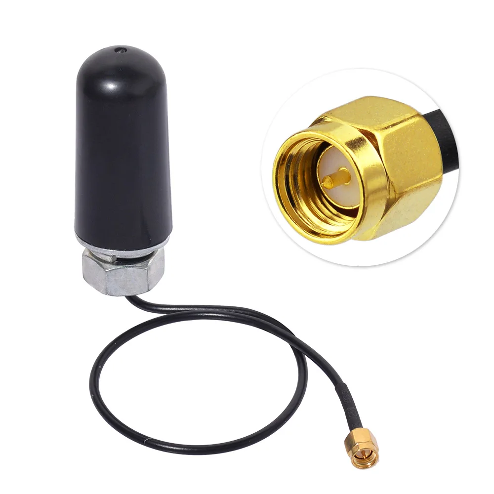 Superbat 890-960/1710-1880MHz 2dbi Vertical Mobile SMA GSM Antenna Booster Vehicle Roof Mount Aerial 30cm 50W for Jeep | Мобильные