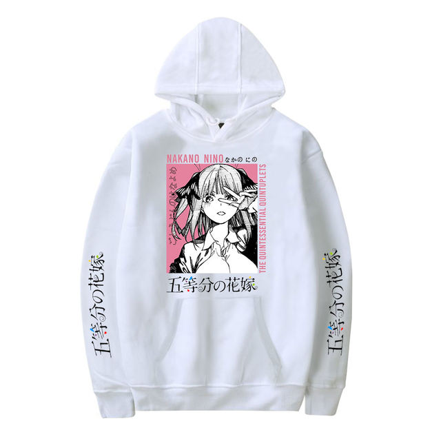 THE QUINTESSENTIAL QUINTUPLETS THEMED HOODIE (28 VARIAN)