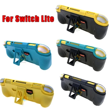 

5 Colors Hot Sale TPU Soft Case for Nintendo Switch Lite Protective Cover Stand for N-Switch Mini Console Shell 2 Game card case