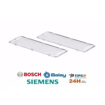 

TAPA PROTECTOR LUZ BOMBILLA CAMPANA EXTRACTORA 17,5 X 6 Cm BALAY BOSCH SIEMENS NEFF 00264984 264984