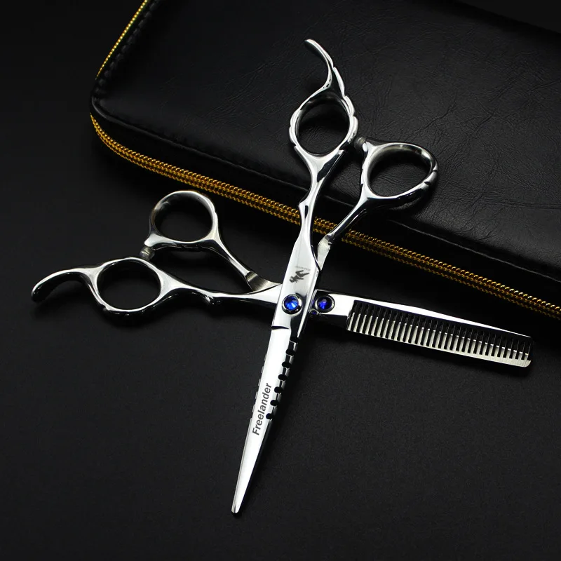 Профессиональные 6 дюймов ножницы для волос набор ножницы для резки Парикмахерские филировочные ножницы парикмахерские ножницы