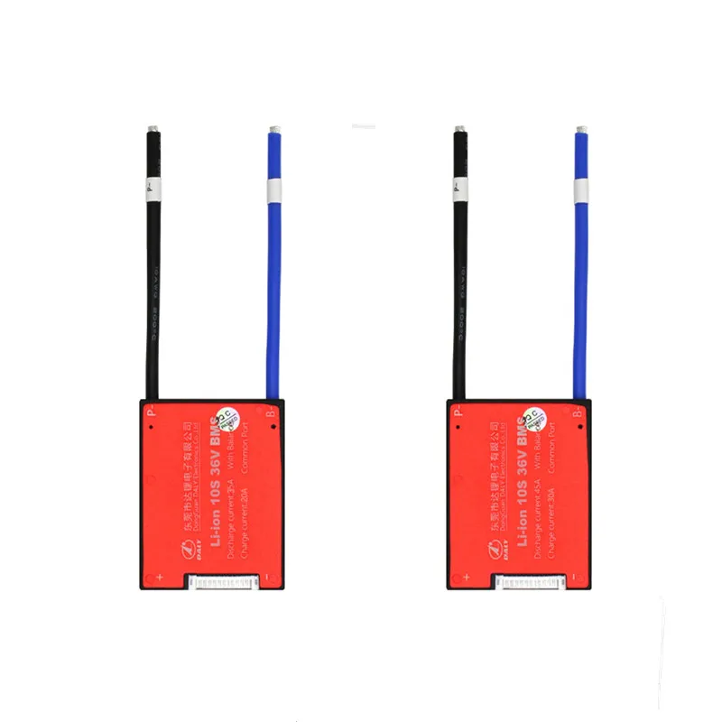 

Waterproof bms 10S 36V 15A 25A 35A 45A 60A BMS Used for 36v 10ah 35ah 60ah battery 60A continuous With balance function