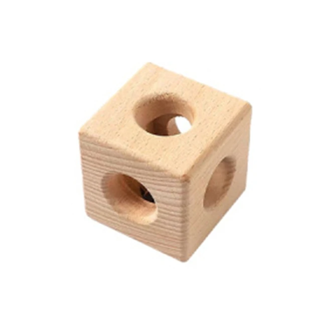 Newborn Infant Toys Wooden Object Fitting Exercise Hand Grasped Toy Egg Cup Cube Box Baby Bed Bell Rattle Vocal Gift 6