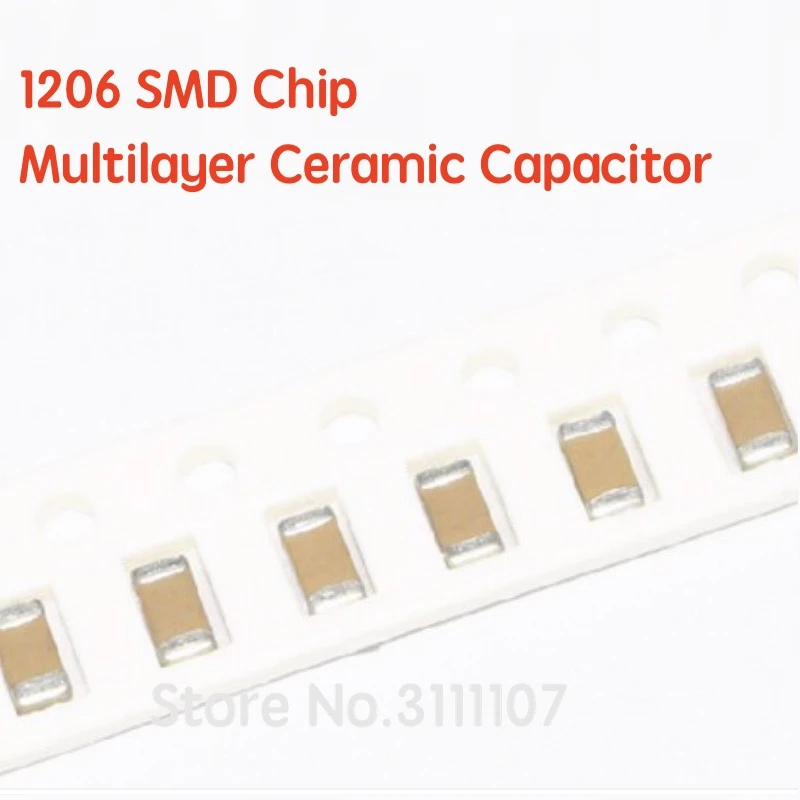Clasp effect Expect it 100PCS/LOT 2.2uf Error 10% 225 2.2UF 1206 SMD Thick Film Chip Multilayer Ceramic  Capacitor|Capacitors| - AliExpress
