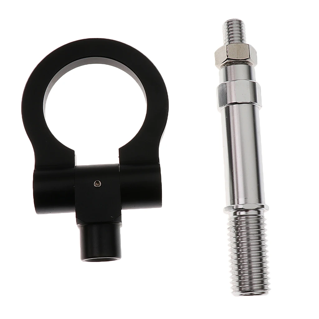 Aluminum Alloy Front Rear Bumper Racing Tow Hook  For Mazda 3 2014-2016