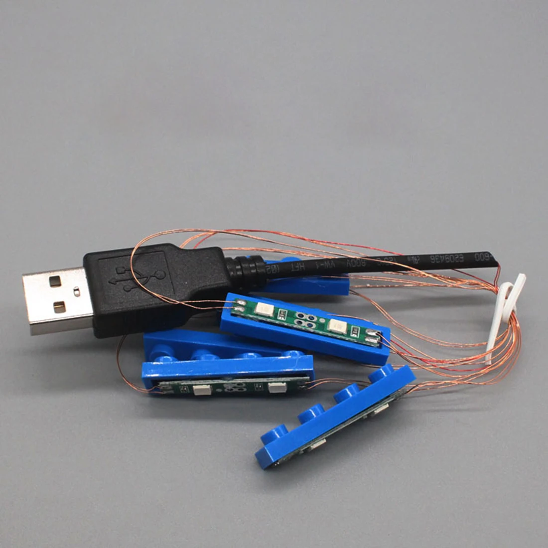 6 струнный 1X4 USB набор со светодиодной подсветкой для самостоятельного