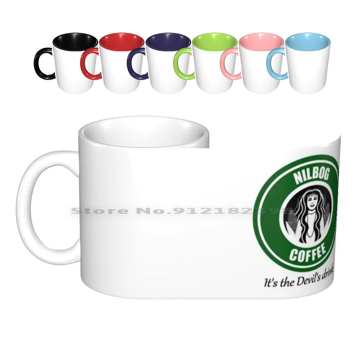 Nilbog Caffè Tazze In Ceramica Tazze Da Caffè Tazza Da Tè Al Latte Nilbog Caffè Nilbogcoffee Troll 2 Trolll2 Mst3K Rifftrax Mystery Science