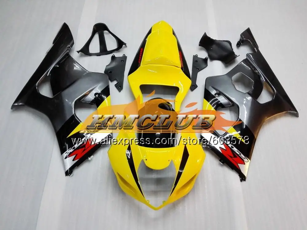 Корпус для SUZUKI GSXR-1000 1000CC GSXR1000 03 04 красный и серый цвет, 10CL. 117 GSX-R1000 GSX R1000 03 04 K3 GSXR 1000 2003 2004 обтекатели - Цвет: No. 5