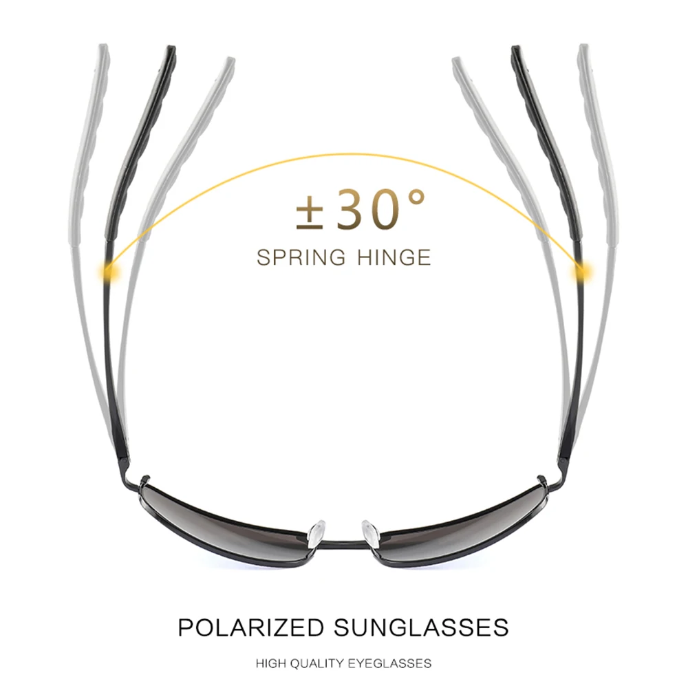 AIELBRO New Sunglasses Men Sunglasses Women 2020 Male Change Color Cycling Sunglasses Photochromic Polarizing Glasses