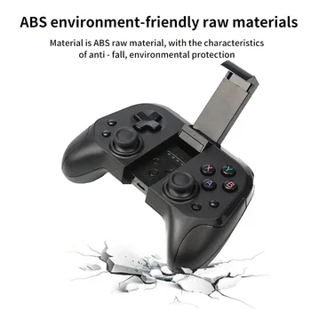 

Bluetooth Gamepad Controller Game Pad BT4.0 Mobile Trigger Joystick For Android Smart Cell Phone PC Handle Tablet TV Box Holder