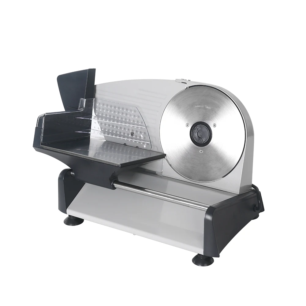Electic Meat Slicer With 2 Blades Bread Cutting Machine Stainless Steel Vegetable Cutter