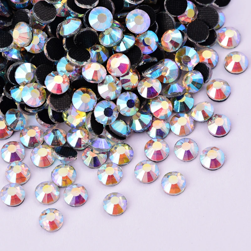 Glitter Crystal DMC Hot Fix Rhinestones стразы Strass DIY Sewing Accessories Crystals Diamond for платье Dress فستان vestidos hot fix rhinestones sew on rhinestones sewing rhinestones crystal rhinestones rhinestone crystals rhinestone accessories