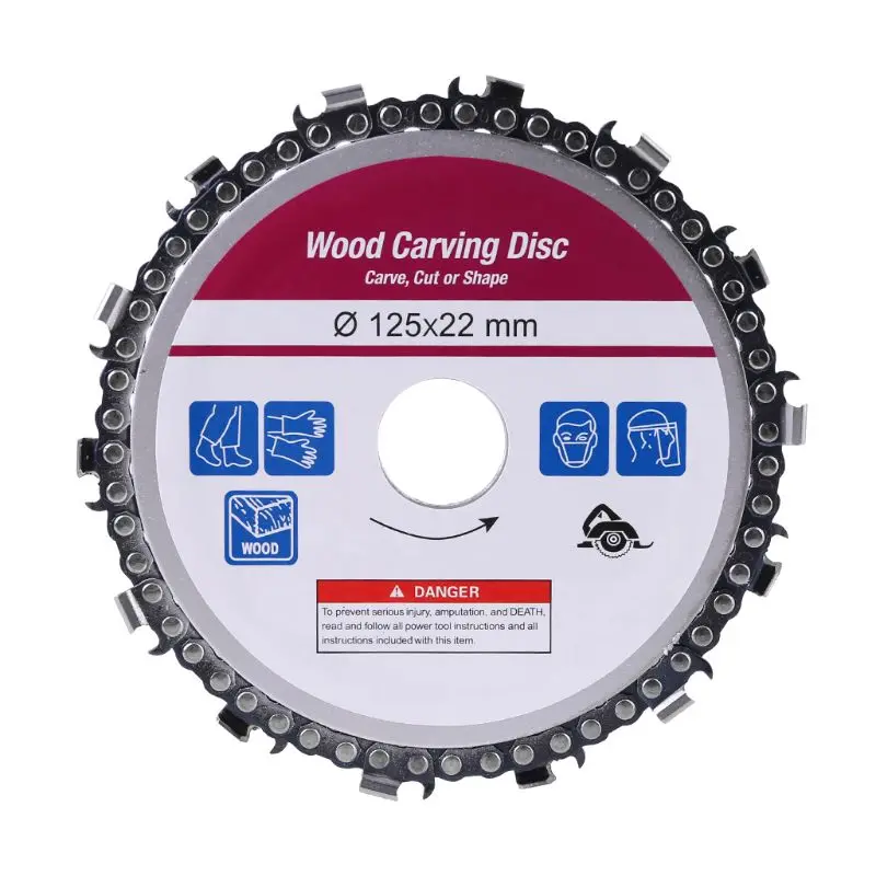 4.5/5 In Grinder Disc Chain Woodworking Saw Blade For 12522mm Angle Grinder