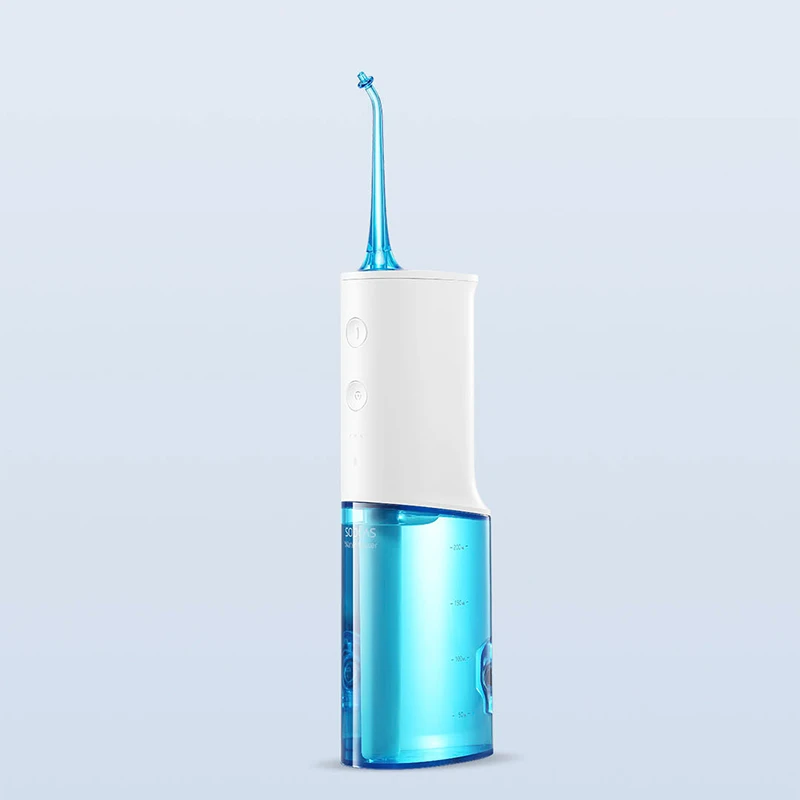 3011443-Blue XIAOMI Sox портативный стоматологический ополаскиватель W3 оральный ополаскиватель Стоматологическая портативная нить очиститель USB перезаряжаемая струя воды очиститель - Цвет: 3011443-Blue
