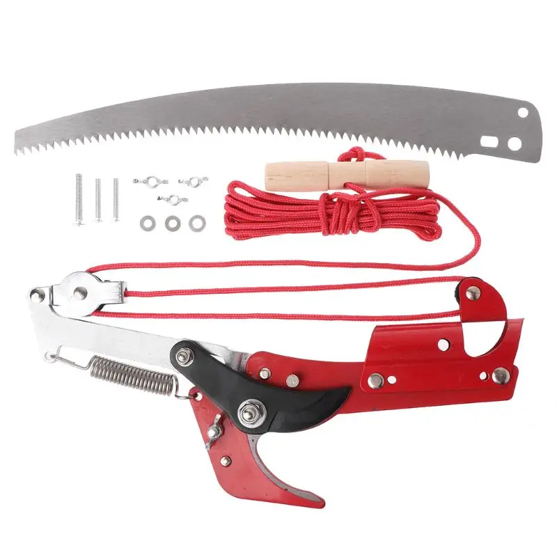 

High-altitude Extension Lopper Branch Scissors Extendable Fruit Tree Pruning Saw Cutter Garden Trimmer Tool