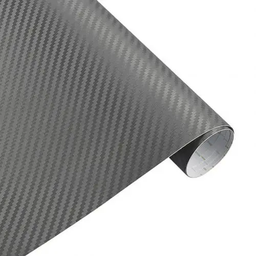 Grey 3D стильная пленка из углеродного волокна для кузова автомобиля, с защитой от царапин, меняющая цвет, декоративная пленка для интерьера, новинка, Лидер продаж - Название цвета: Grey