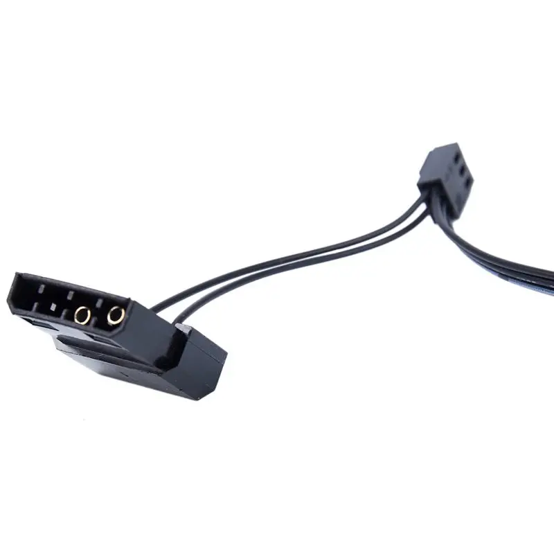 AAAE Top-3-Pin/4-Pin 120 мм PC чехол для компьютера Вентилятор охлаждения процессора с светодиодный светильник DC12V-синий