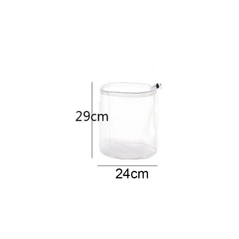 S Laundry Net Bag Drawstring Closure Washing Machine Aid Mesh Bags for Shirts Bra Lingerie Underwear AUG889 - Цвет: S