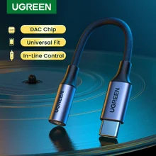 UGRREN USB Type C to 3.5mm Female Headphone Jack A