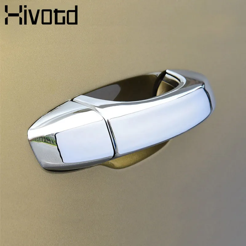 Hivotd для Skoda Kodiaq шкода кодиак ABS Хромированная дверная ручка Крышка отделка