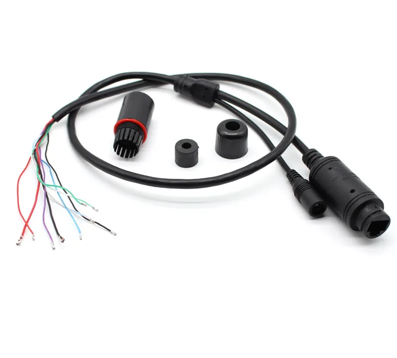 X10 шт. встроенный 48 В POE Модуль CCTV Концевой Кабель LAN мощность по Ethernet Lan RJ45+ DC порты кабели для ip-камеры плата модуль